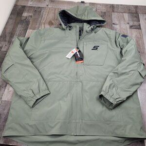 Mens SnapOn Tools Hawthorne size 3XL Winter Insulated Jacket USA Patch Snap-on
